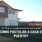 ¿Cómo postular a casa en Puerto
